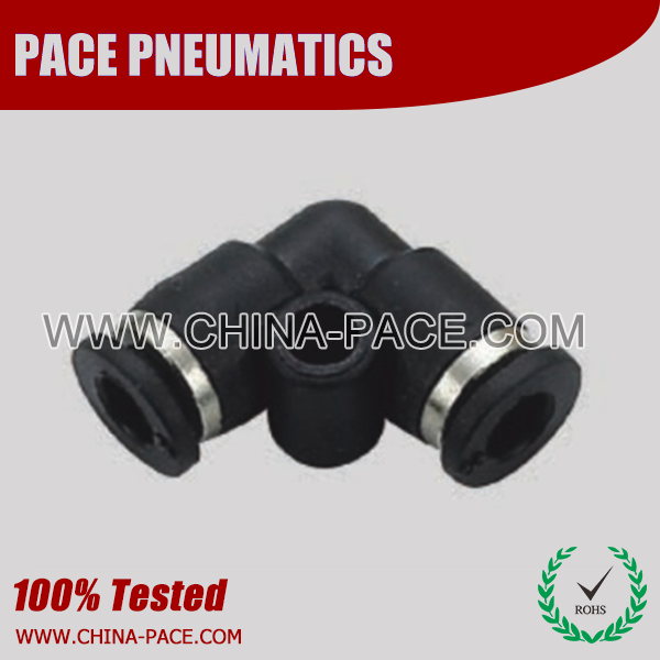 Compact Union Elbow One Touch Fittings, Compact Push To Connect Fittings, Miniature Pneumatic Fittings, Air Fittings, one touch tube fittings, Pneumatic Fitting, Nickel Plated Brass Push in Fittings